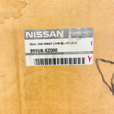 Nissan 999U8-XZ000 Rear Seat Entertainment System Dual Head