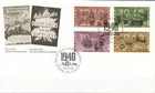 W CANADA 1298-1301a FDC WORLD WAR II 1940