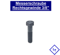 Messerschraube Rechtsgewinde Passend FüR Stiga Sd 9813 Rasentraktor 3/8\ - 24UNF"
