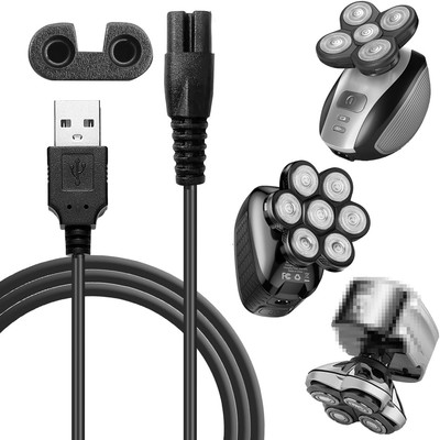 Universal Power Charger Cord for Electric Shaver and Skull Head Shaver and Many 