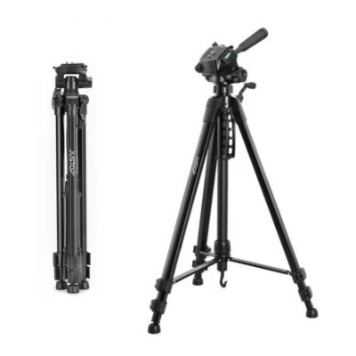 Large Camera Tripod Stand Portable For Canon Nikon DSLR Phone Holder Heavy Duty - Image 1 of 4