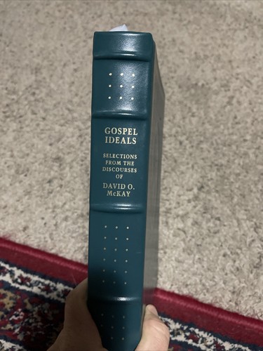 GOSPEL IDEALS SELECTIONS FROM THE DISCOURSES OF DAVID O By David O. Mckay - Foto 2 di 12