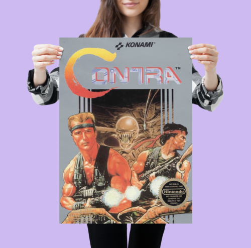 Retro NES Poster Vintage Super Nintendo Poster 80er 90er Jahre Wandkunst A5 A4 A3 A2 - Bild 18 von 52