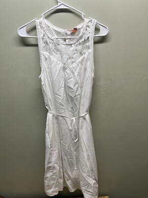 Knox Rose dress womens size XS fresh white tank dress New with tags! | eBay