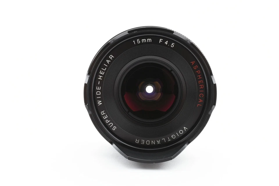 [Como Nuevo] Lente Voigtlander Super Wide Heliar 15 mm F/4,5 Leica M VM de Japón 789 Foto 3 de 4