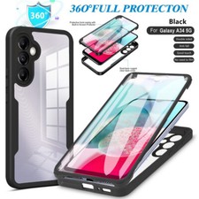Shockproof 360 Full Body Case For Samsung Galaxy A15 A54 A55 A35 Hybrid Cover