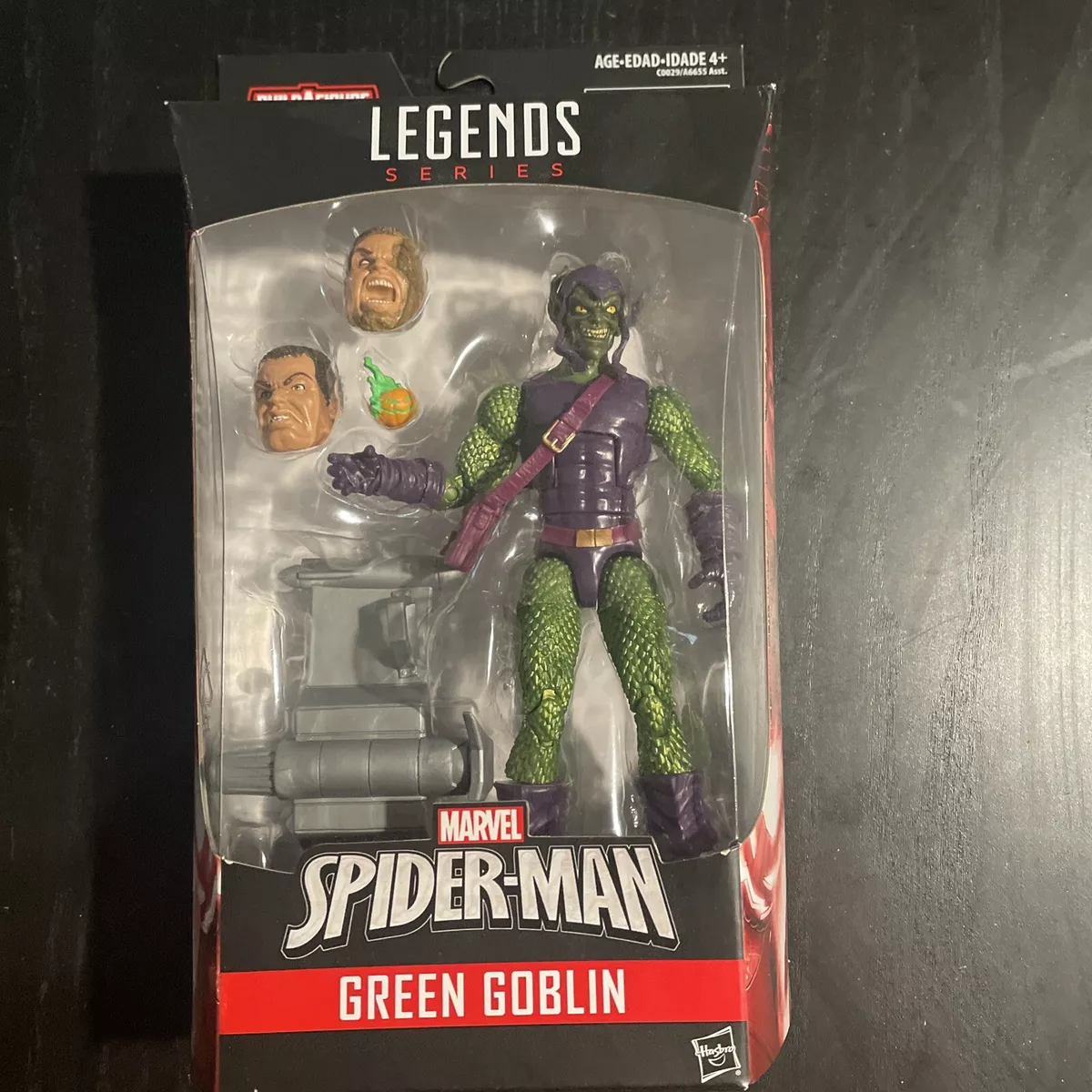 Spider-Man Marvel Legends Series Spider-Man: No Way Home Green Goblin  Deluxe 6-Inch Action Figure