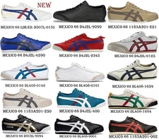 ASICS ONITSUKA TIGER MEXICO 66 LEATHER SNEAKERS SHOES THL408 MEXICO MEN WOMEN