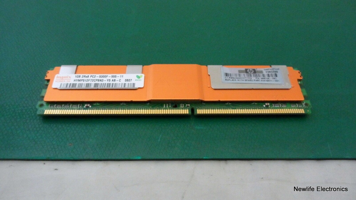 HP 416471-001 1GB PC2-5300 (667Mhz) FB-DIMM Server Memory