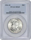 1961-D Franklin Half Dollar MS65 PCGS