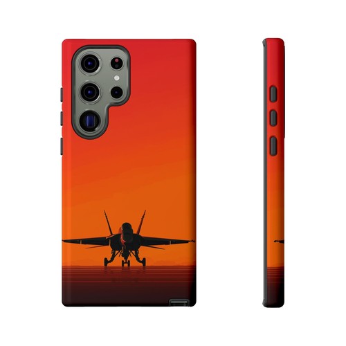 Jet Fighter Orange Sunset Phone Case for iPhone, Samsung Galaxy, Pixel - 第 170/239 張圖片
