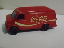 Corgi Juniors U.S. Van Red "Coca-Cola" Made In Great Britain 1/64 Scale