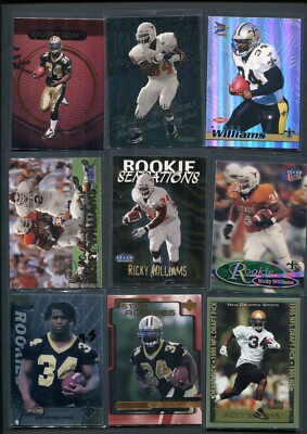 (x20) 1999 Topps Upper Deck Pacific Ricky Williams RC Insert LOT | eBay