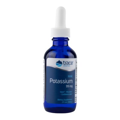 Trace Minerals | Liquid Ionic Potassium Dietary Supplement | 99 mg Potassium ...