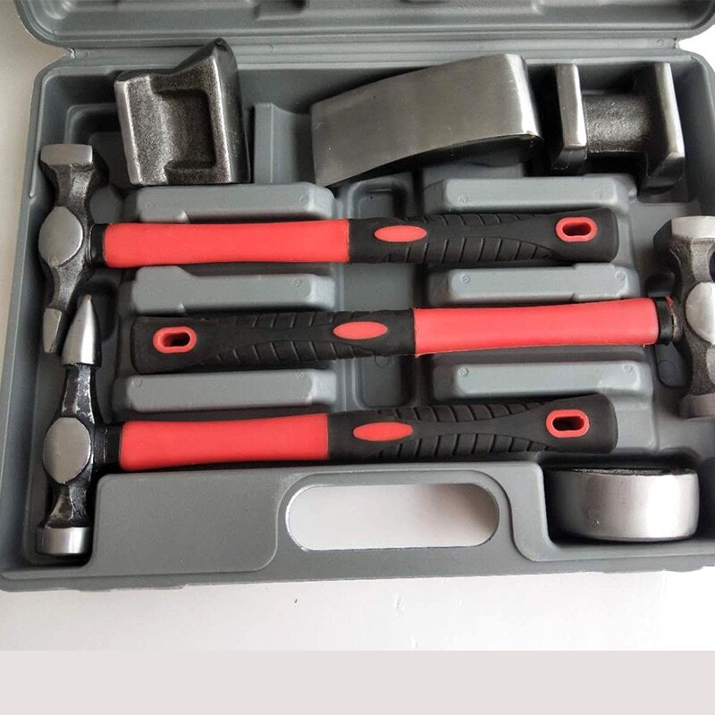 Car Dent Repair Hammer - Auto Body Dent Puller Kit, Alloy Tool For Removing Dents From Metal, No Painting Needed, Compact & Lightweight