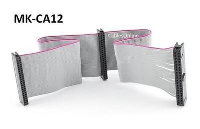 12-inch 2 Female  44-Pin  to 1 Female 40-Pin IDE Cable
