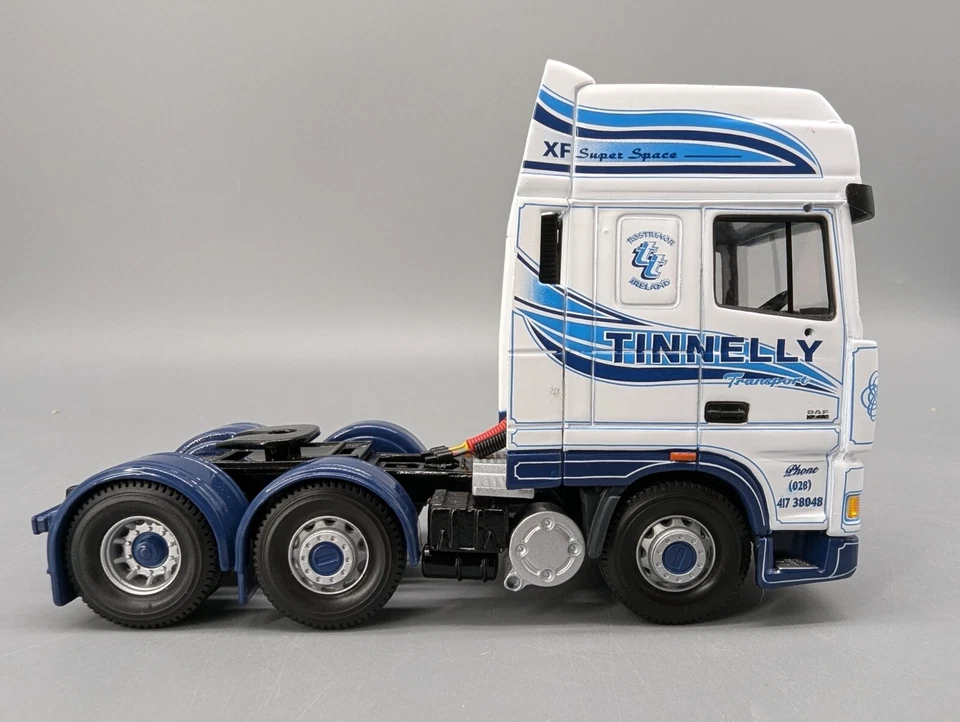 Modellautos 1:50 Corgi CC13238 DAF XF Super Space CAB LKW Tinnelly Transport OVP - Bild 4 von 4
