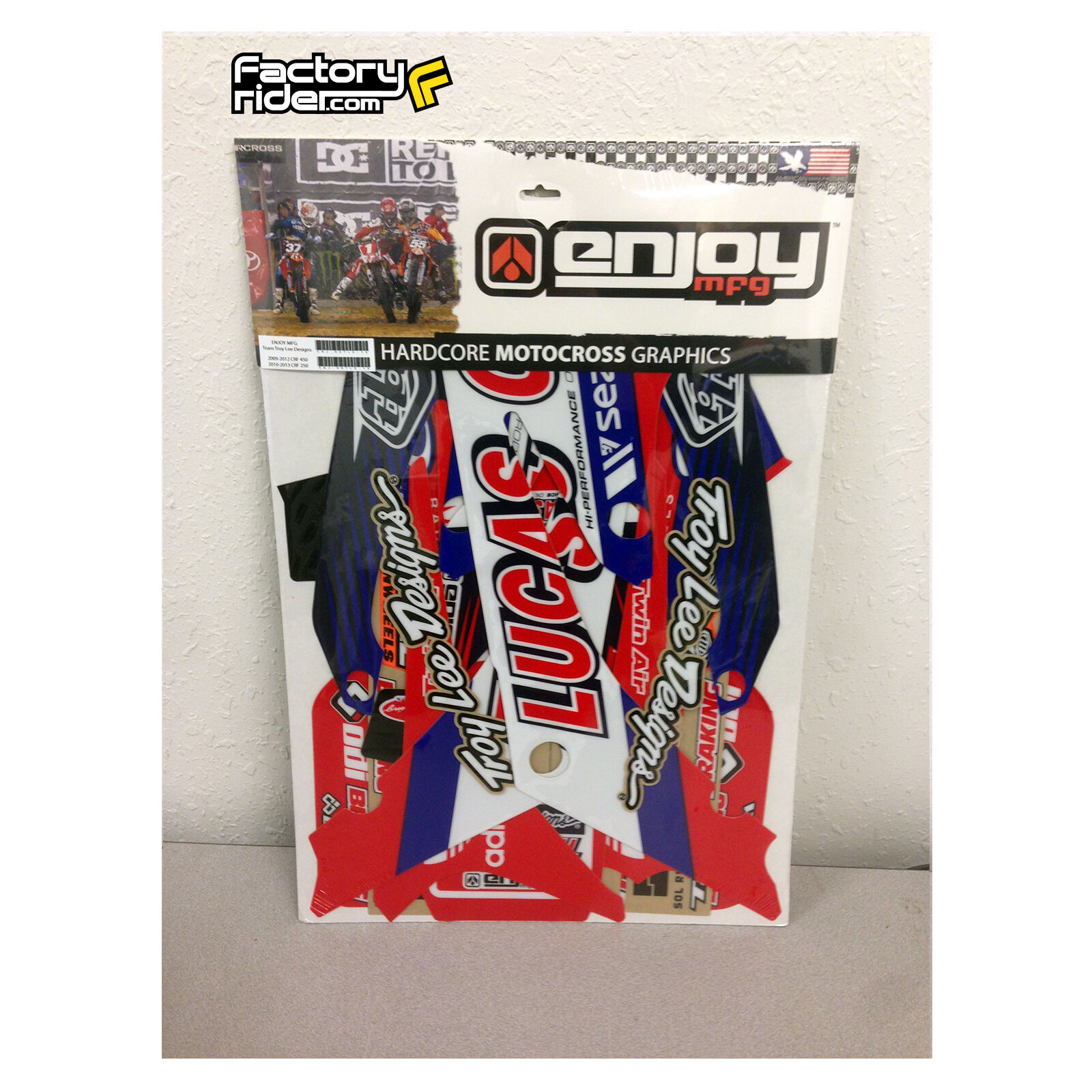 TLD Motocross Graphics Honda CR 125 1995-1997 dirt bike graphics