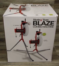 NEW Blaze Combo 70 MPH Heavy Duty Pitching Machine | Heater Sports BPM599C