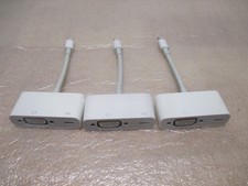 Lot 3 Genuine Apple Lightning to Vga Adapter A1439