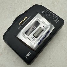 Aiwa TA183 SUPER BASS Stereo Radio Cassette Player NEEDS BELT Radio Works