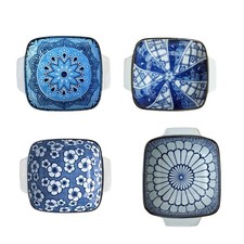 SET 4 Bowls Japanese Ceramic Tableware Serving Side Dish  Dessert Ramen Bowl