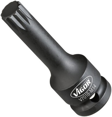 VIGOR Schlagschrauber Schraubendrehereinsatz V7018-M14 1/2'' XZN SW M14