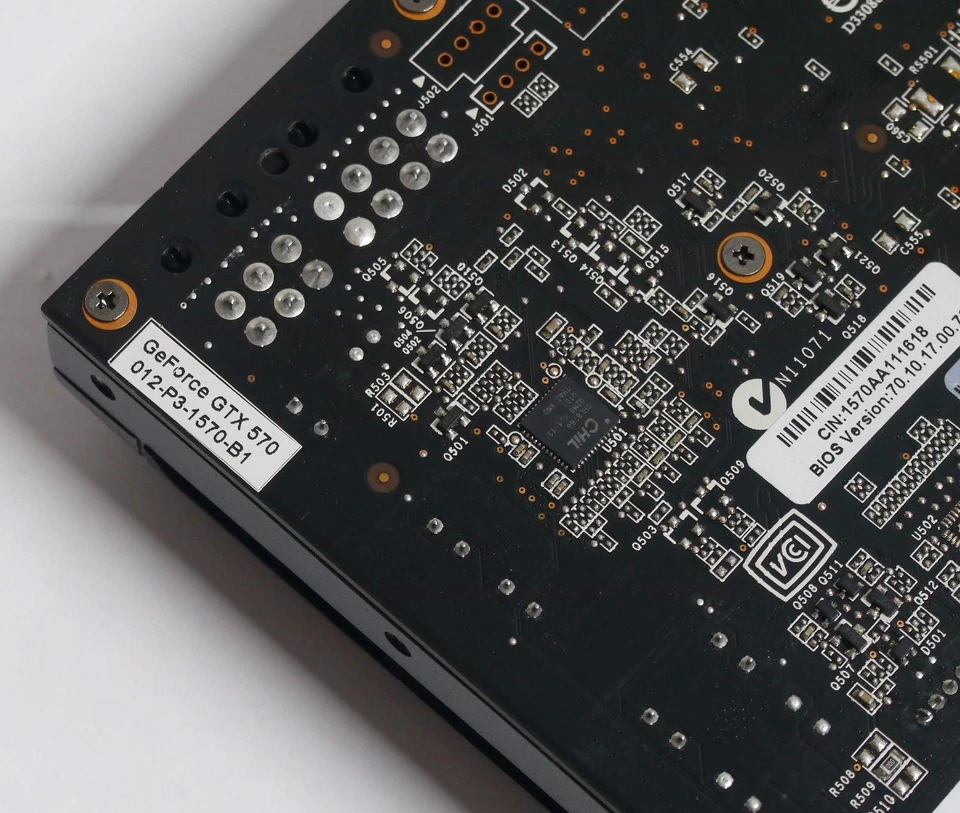 EVGA NVIDIA GeForce GTX 570 1.25GB PCIe Graphic Card - Image 3 of 4