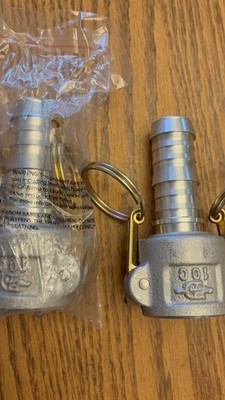 Lot 2 Dixon 10C Camlock Fittings Couplers & Hose Groove Shanks Fittings USA