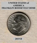 2019 D - Denver, Roosevelt 10¢ Dime "Circulated" Actual Coin Shown **FREE S&H**