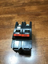 FPE Federal Pacific 50 Amp 2 Pole 120/240V Stab-lok Circuit Breaker