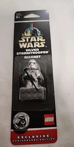 LEGO Star Wars Limited Edition Chrome Silver Stormtrooper Magnet Minifigure