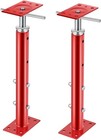 2 Pcs Adjustable Jack Posts 19"-36" Red Steel Floor Jacks 11023 #R019