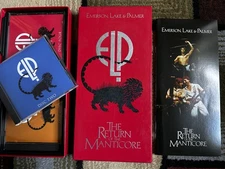 Emerson Lake & Palmer CD Box Set Return of Manticore
