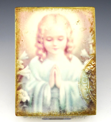 Sid Dickens Memory Block Tile T-328 SWEET PRAYER Holiday 2014 Ltd Edition