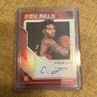 Panini Donruss Pen Pals Caleb Love ON CARD RC Auto Portland Trail Blazers 50pt.