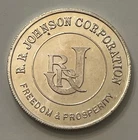 Vintage R.R. Johnson Corporation Trade Unit 1 Troy Ounce 999 Silver Round