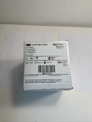50X 3M 2  Cubitron II Roloc 984F TR Quick Change Disc 36+ Grit/Grade   27701