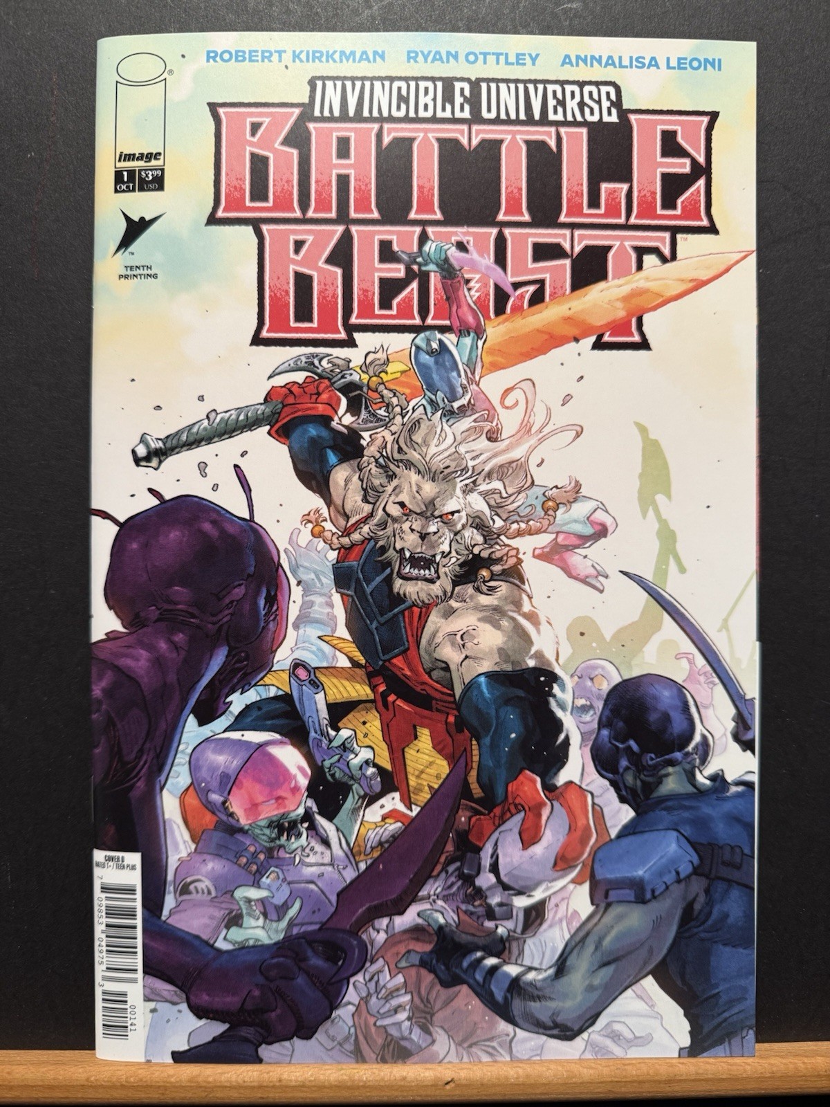Invincible Universe Battle Beast #1 Cover D 10th Printing EJ Su Image 2026