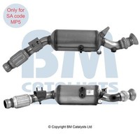 Russ Partikelfilter Abgasanlage BM Catalysts BM11461H FÜR Mercedes