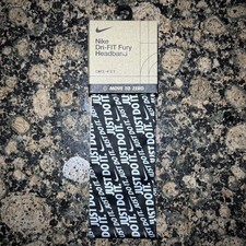 Nike Dri-FIT Fury Headband MOVE TO ZERO Adult Unisex Headband NEW With Tag