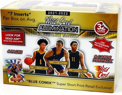 2021-22 Wild Card Alumination Basketball - Base Cards, Inserts & Parallels
