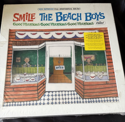 Beach Boys Smile Sessions Deluxe Box Set- 2 LPs,5 CDs, 2 Singles