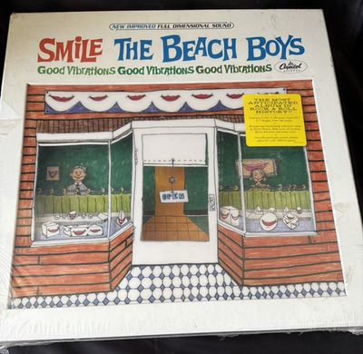 Beach Boys Smile Sessions Deluxe Box Set- 2 LPs,5 CDs, 2 Singles