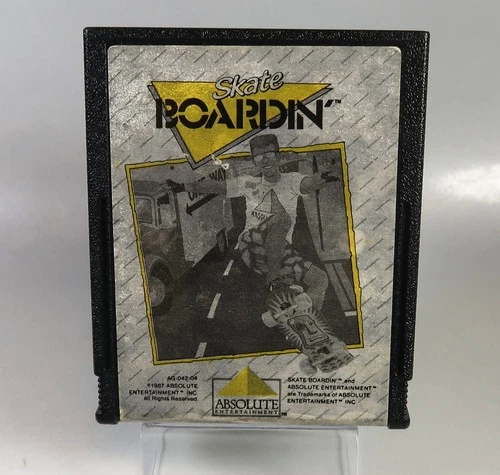 Atari 2600 Skate Boardin' Cartridge - Tested & WORKS!
