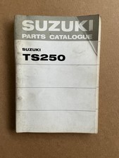 GENUINE SUZUKI TS250 TS 250 R J K L M 74 PARTS BOOK MANUAL CATALOGUE LIST FICHE