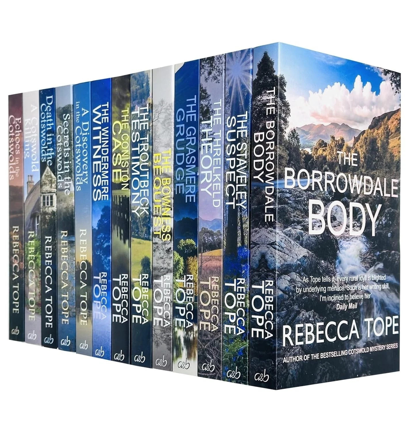 Rebecca Tope Cotswold & Lake District Mysteries 13 Books Collection Set