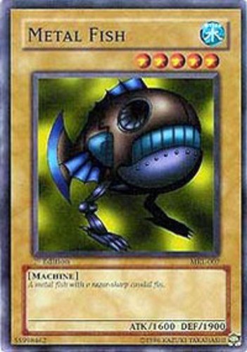 【エラーカード】メタルフィッシュ　遊戯王　MR-07 1 x Metal Fish - MRL-007 - Common - Unlimited Edition Near Mint