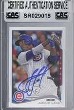 CAS Certified 2014 Topps Junior Lake #10 Sealed Auto 3c7