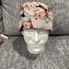 Scrub Cap Christmas Santa Claus Multicolor